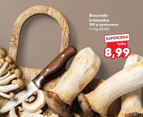 Boczniaki królewskie promocja w Kaufland