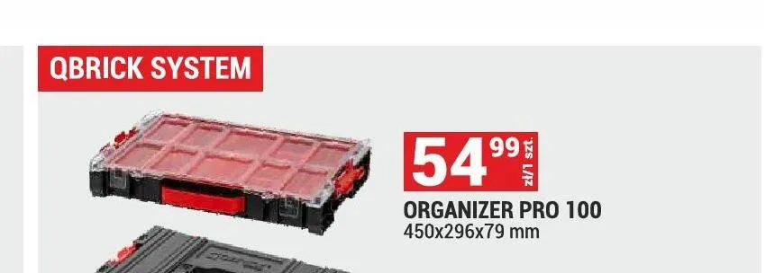 Organizer Qbrick System Pro 100 promocja w Merkury Market