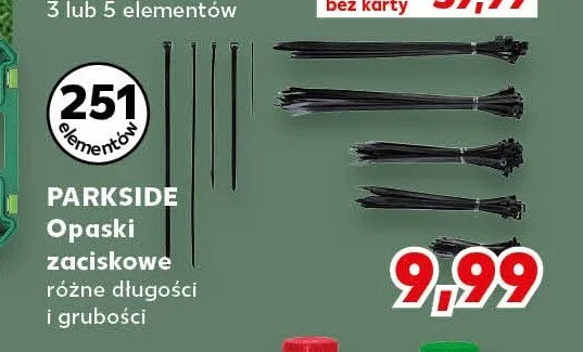 Opaski zaciskowe Parkside promocja w Kaufland