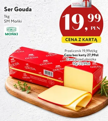 Ser Gouda SM Mońki promocja w Market Point