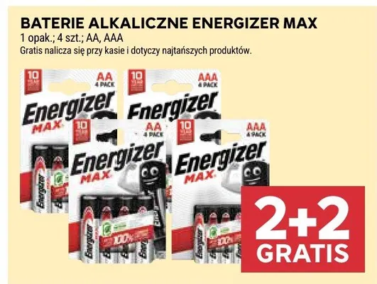 Baterie alkaliczne Max promocja w Stokrotka