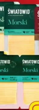Ser Morski w plastrach Światowid promocja w Biedronka