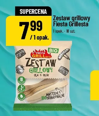 Zestaw grillowy Fiesta Grillesta promocja w POLOmarket