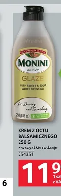 Krem z octu balsamicznego Monini Glaze promocja w Selgros