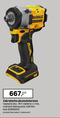Zakrętarka akumulatorowa DeWalt promocja w Leroy Merlin