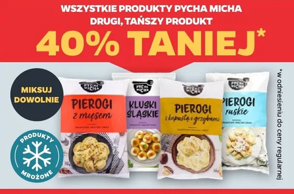 Pierogi z mięsem promocja w Netto