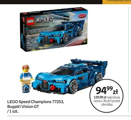 Klocki LEGO Speed Champions 77253 Bugatti Vision GT promocja w Empik