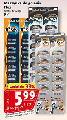 Maszynka do golenia Flex różne rodzaje promocja w Prim Market