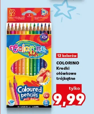 Kredki ołówkowe trójkątne Colorino promocja w Kaufland
