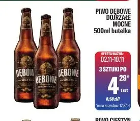 Piwo Dębowe Dojrzałe Mocne promocja w Tomi Markt
