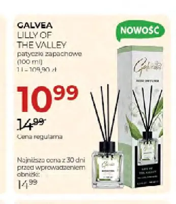 Patyczki zapachowe Lilly of the Valley Galvea promocja w Drogerie Jawa