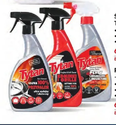 Płyn do płyt ceramicznych i indukcyjnych Tytan spray promocja w Makro