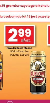 Piwo Kuflowe Mocne promocja w emma MARKET