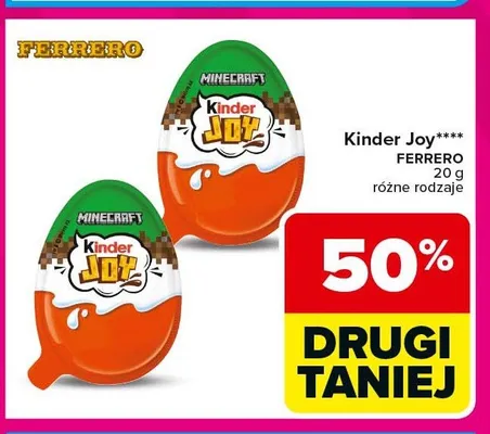 Kinder Joy FERRERO promocja w Carrefour Market