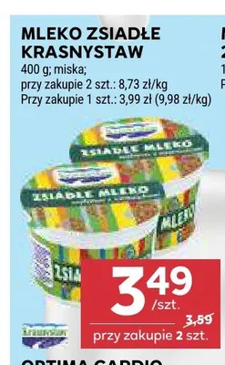 Mleko zsiadłe Krasnystaw promocja w Stokrotka