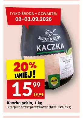 Kaczka pekin Świat Kaczki promocja w Twój Market