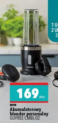 Akumulatorowy blender personalny GOFREE CMBL-02 promocja w Biedronka Home