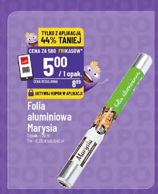 Folia aluminiowa promocja w POLOmarket