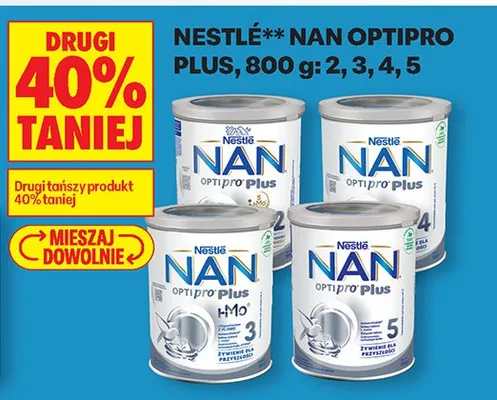 Mleko modyfikowane Optipro Plus promocja w Biedronka