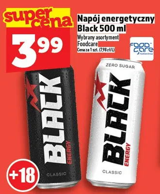 Napój energetyczny Black promocja w TOPAZ