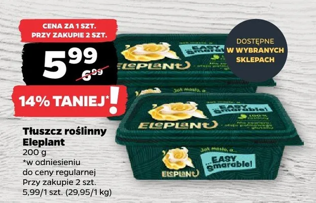 Tłuszcz roślinny promocja w Netto
