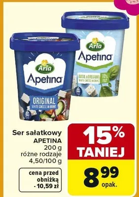 Ser sałatkowy Original promocja w Carrefour Market
