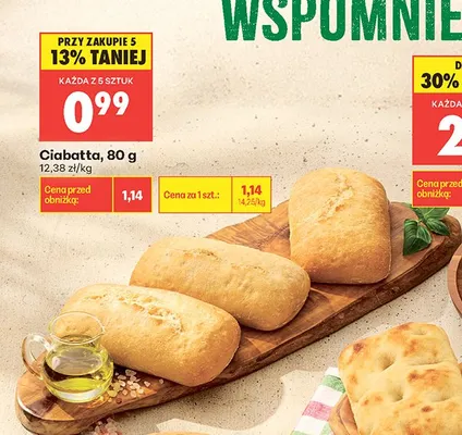 Ciabatta promocja w Biedronka