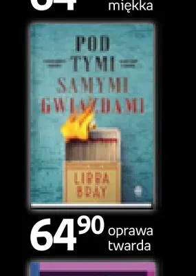 Książka Pod tymi samymi gwiazdami Libba Bray oprawa twarda promocja w Empik