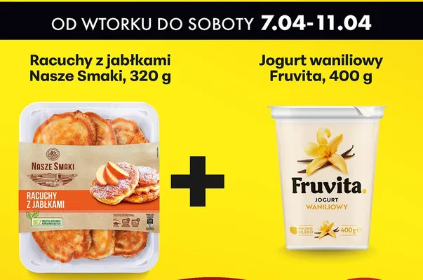Racuchy z jabłkami promocja w Biedronka