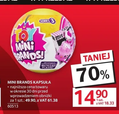 Mini Brands kapsuła promocja w Selgros
