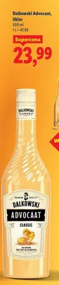 Likier Advocaat promocja w Lidl
