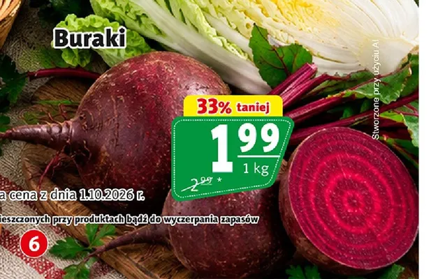 Buraki promocja w Prim Market