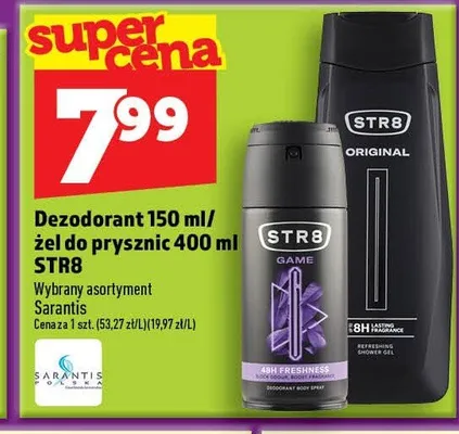 Żel pod prysznic STR8 promocja w TOPAZ