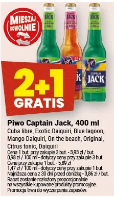 Piwo Captain Jack promocja w Twój Market