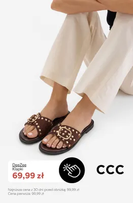 Klapki DeeZee promocja w CCC