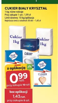 Cukier biały kryształ Cukier Królewski promocja w Stokrotka