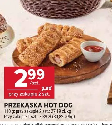 Przekąska hot dog promocja w Stokrotka