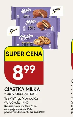 Ciastka Milka Sensations Cookies promocja w Chata Polska