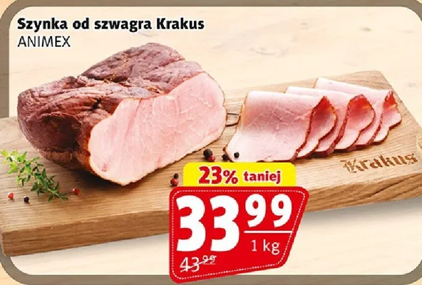 Szynka od szwagra Krakus promocja w Prim Market