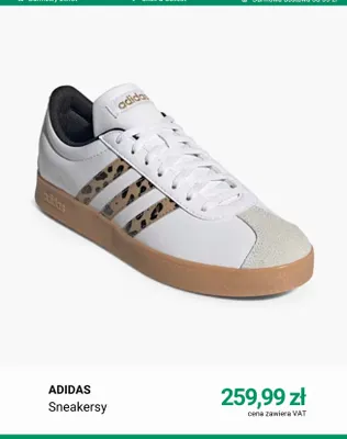 Sneakersy Adidas promocja w Deichmann