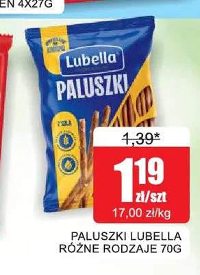 Paluszki Lubella promocja w Bingo
