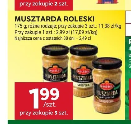 Musztarda Roleski promocja w Stokrotka