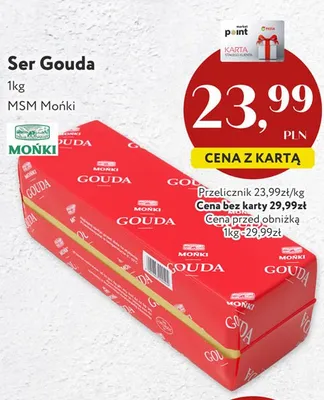 Ser Gouda MSM Mońki promocja w Market Point