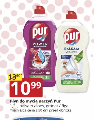 Płyn do mycia naczyń Pur granat figa promocja w Prymus AGD