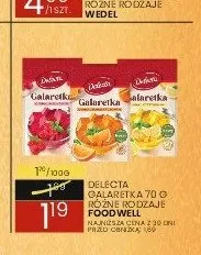 Galaretka cytrynowa Delecta promocja w Wafelek