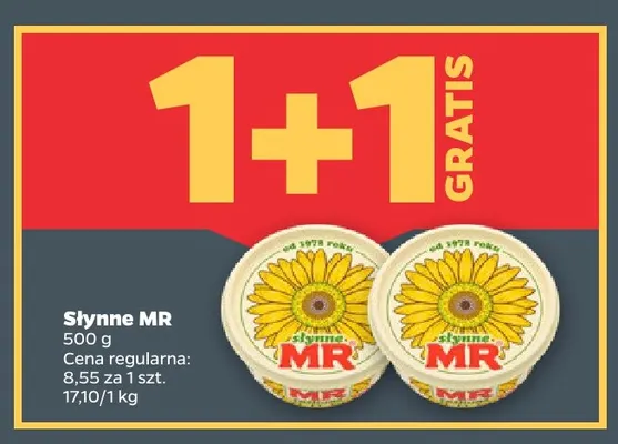 Margaryna Słynne MR promocja w Netto