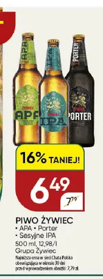 Piwo Żywiec Porter promocja w Chata Polska