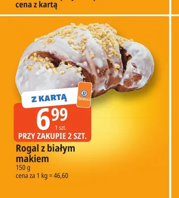 Rogal z białym makiem promocja w Leclerc