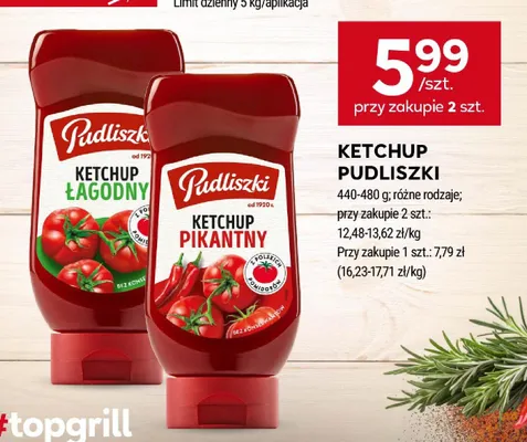 Ketchup pikantny promocja w Stokrotka