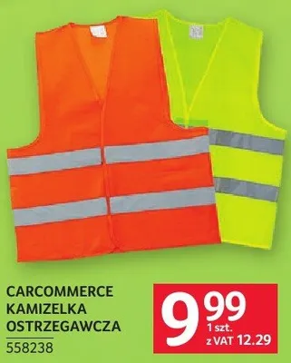 Kamizelka ostrzegawcza CarCommerce promocja w Selgros